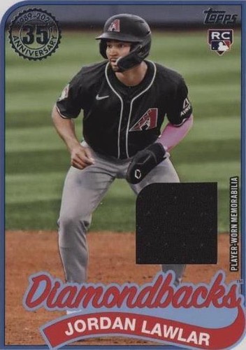 2024 Topps Update Series - Jordan Lawlar #89RU-JLA