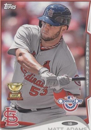 2014 Topps Opening Day - Matt Adams #62
