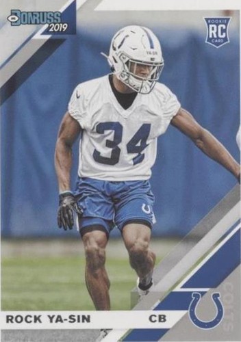 2019 Panini Donruss Rock Ya-Sin #266