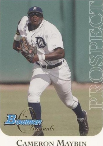 BGS 9.5 CAMERON MAYBIN 2006 BOWMAN CHROME RC GOLD REFRACTOR #ED 13 