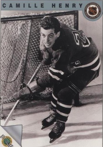 1991-92 Ultimate Original Six - Camille Henry #22