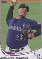 2013 Topps - Jhoulys Chacin #613