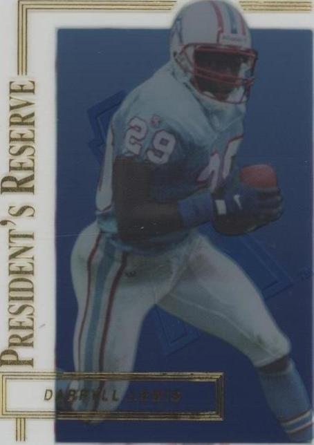 1996 Collector's Edge President's Reserve Darryll Lewis #274