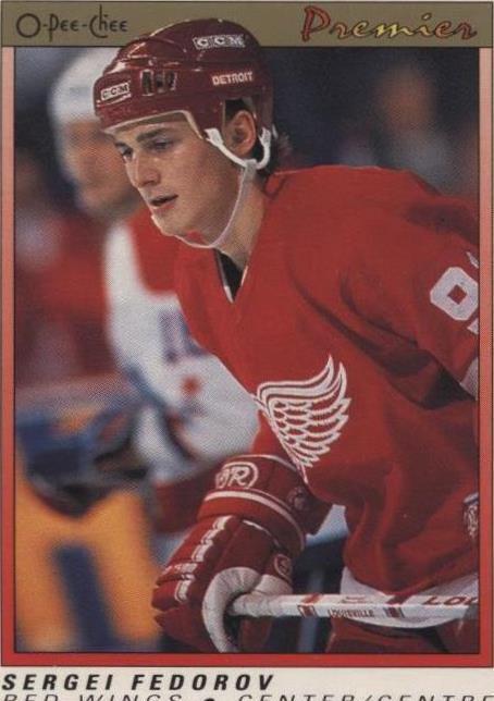 1990-91 O-Pee-Chee Premier - Sergei Fedorov #30
