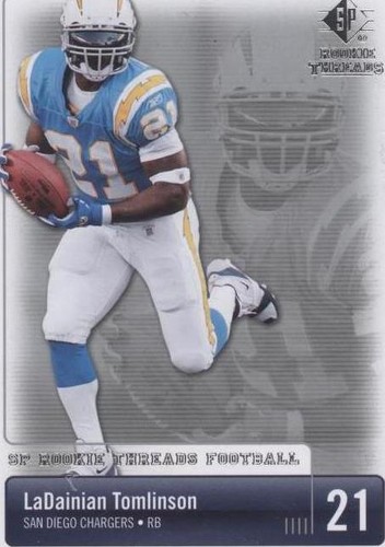 2007 SP Rookie Threads LaDainian Tomlinson #84