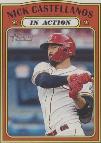 2021 Topps Heritage - Nick Castellanos #126