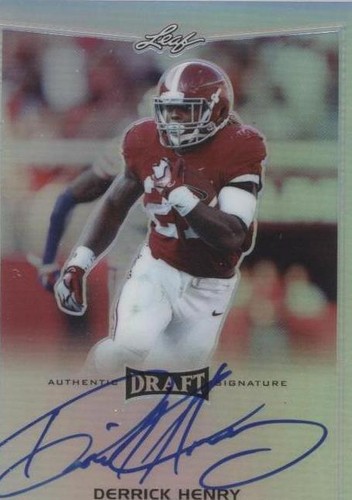 2016 Leaf Metal Draft Derrick Henry #BA-DH1