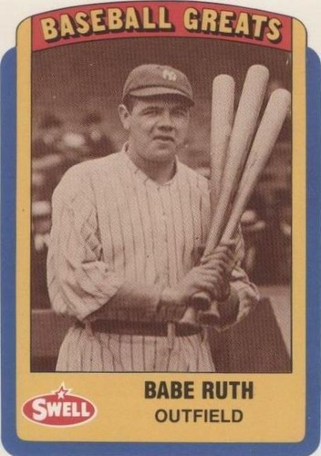 1990 Swell Baseball Greats - Babe Ruth #10