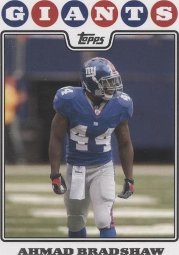 2008 Topps Ahmad Bradshaw #110