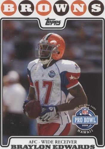 2008 Topps Braylon Edwards #312
