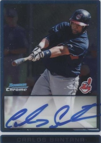 2009 Bowman Chrome - Carlos Santana #BCP108