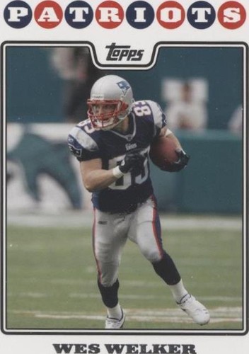 2008 Topps Wes Welker #124