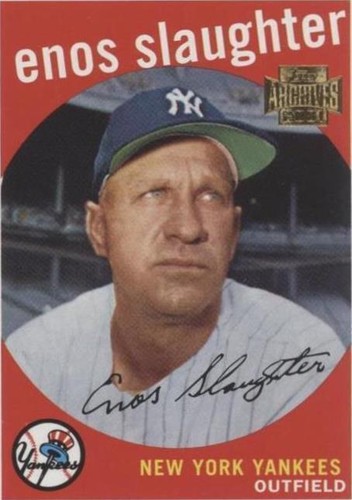2001 Topps Archives - Enos Slaughter #110