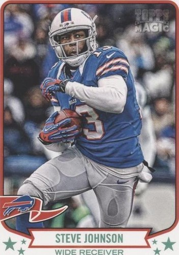 2013 Topps Magic Steve Johnson #217