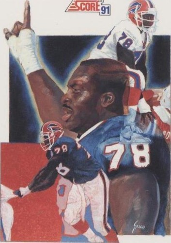 1991 Score Bruce Smith #667