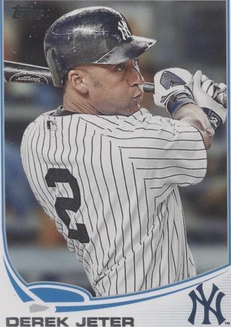 Topps Derek Jeter 2013 Season Baseball Sports Trading Cards