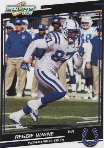 2004 Score Reggie Wayne #135