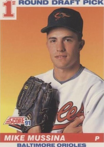 1991 Score - Mike Mussina #383