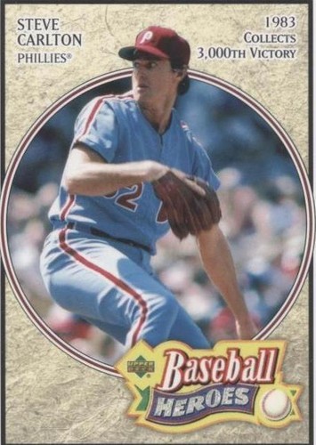 2005 Upper Deck Baseball Heroes - Steve Carlton #78
