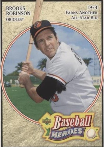 2005 Upper Deck Baseball Heroes - Brooks Robinson #8