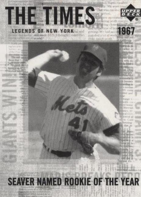 Upper Deck Legends of New York 2001 - Tom Seaver #193