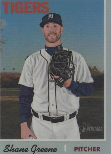 2019 Topps Heritage - Shane Greene #THC-269