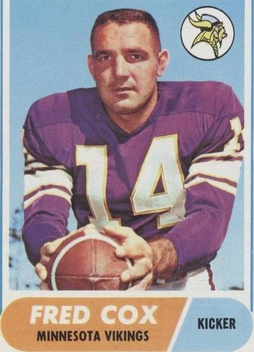 1968 Topps Fred Cox #107