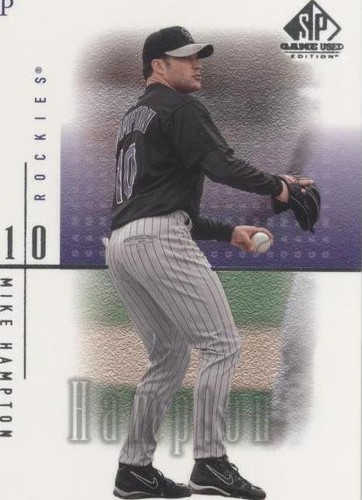 2001 SP Game Used Edition - Mike Hampton #58