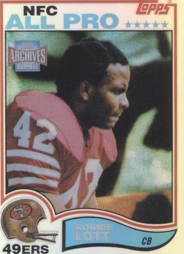 2001 Topps Archives Reserve Ronnie Lott #67