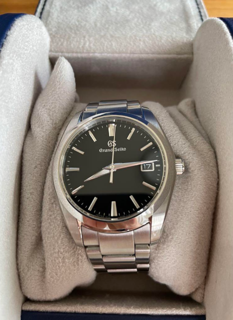 GRAND SEIKO SBGX261 Heritage Collection 9F62 Black Quartz