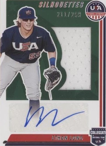 2022 Panini USA Baseball Stars & Stripes - Ethan Long #SIL-EL
