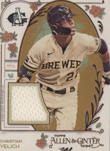 2024 Topps Allen & Ginter - Christian Yelich #AGR-CYE