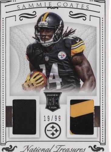 2015 Panini National Treasures Sammie Coates #RDM-SC