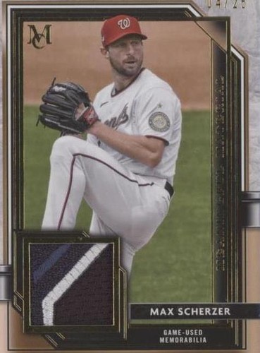 2021 Topps Museum Collection - Max Scherzer #MMR-MSC