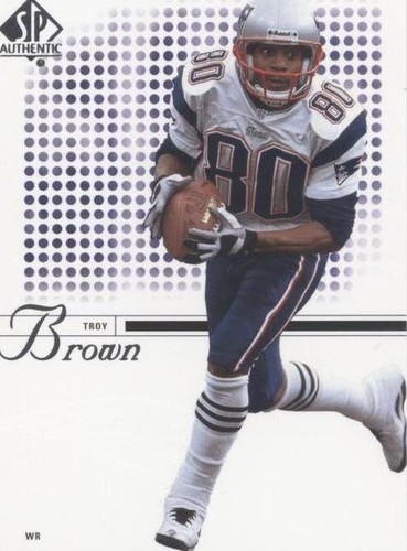 2002 SP Authentic Troy Brown #3