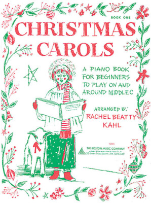 Christmas Carols Book 1 for Beginner Piano Sheet Music Play On & Around Middle C