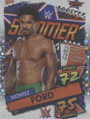 2021 Topps WWE Slam Attax - Montez Ford #327