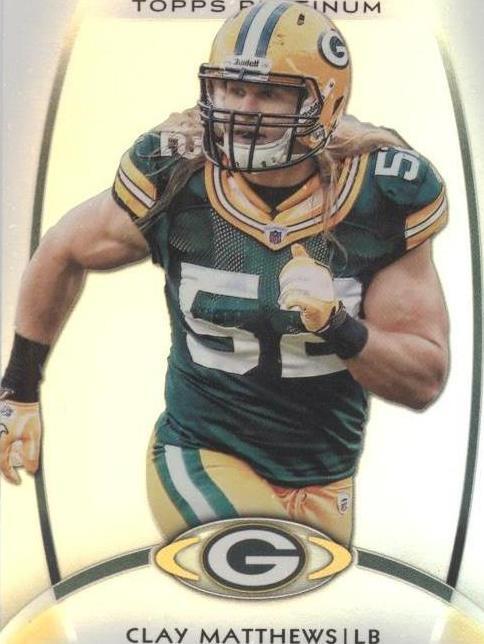 2012 Topps Platinum Clay Matthews #33