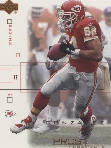 2001 Upper Deck Pros & Prospects Tony Gonzalez #43