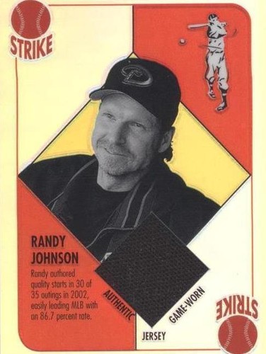 2003 Topps Chrome - Randy Johnson #RBCR-RJ