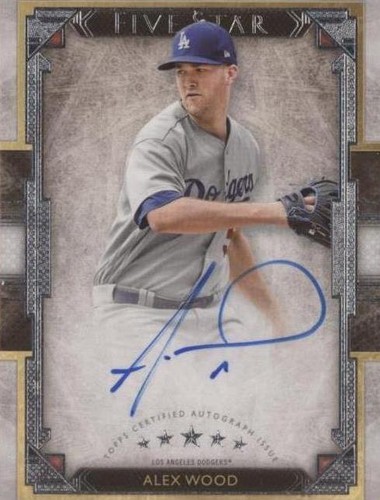 2018 Topps Five Star - Alex Wood #FSA-AW