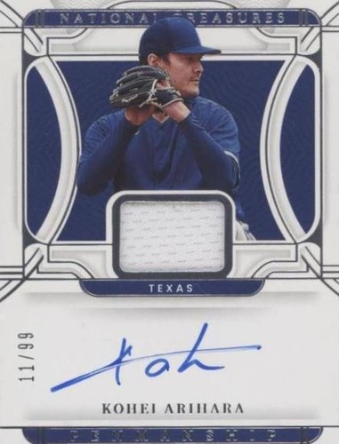 2022 Panini National Treasures - Kohei Arihara #PMS-KA