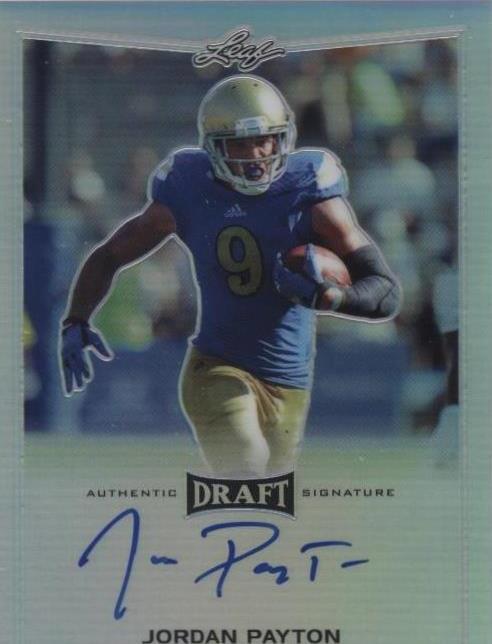 2016 Leaf Metal Draft Jordan Payton #BA-JP1