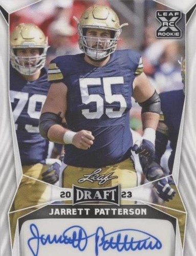 2023 Leaf Draft Jarrett Patterson #BA-JP1