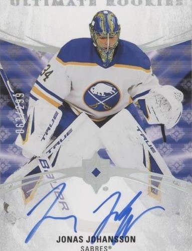 2020-21 Upper Deck Ultimate Collection - Jonas Johansson #129