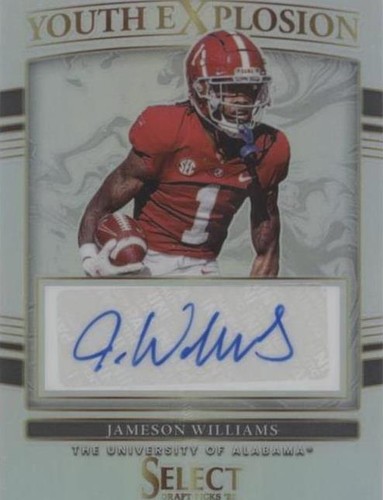 2022 Panini Select Draft Picks Jameson Williams #YE-JWI