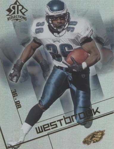 2004 Upper Deck Reflections Brian Westbrook #75
