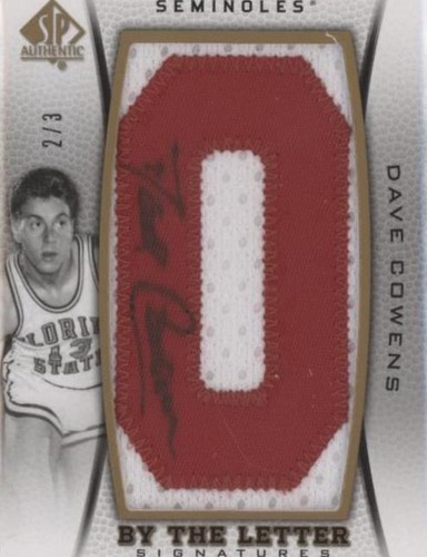 2012-13 SP Authentic - Dave Cowens #BL-DC