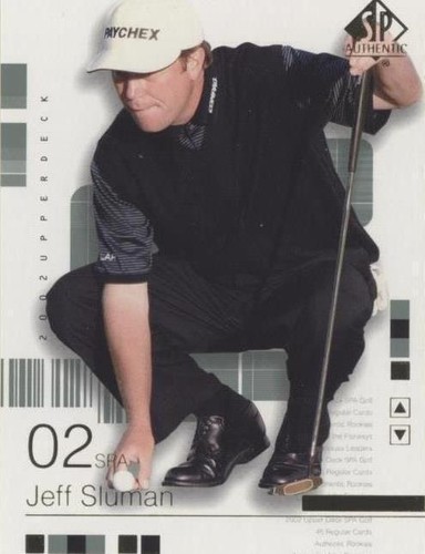 2002 SP Authentic - Jeff Sluman #42SPA