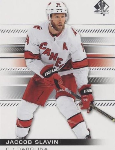 2019-20 SP Authentic - Jaccob Slavin #80
